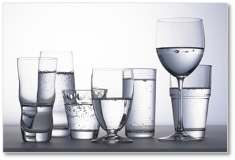 Mineralwasser-Geschmack: Auch auf das Glas kommt es an