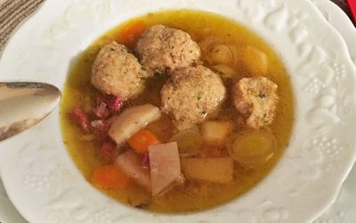 Markklößchen-Suppe
