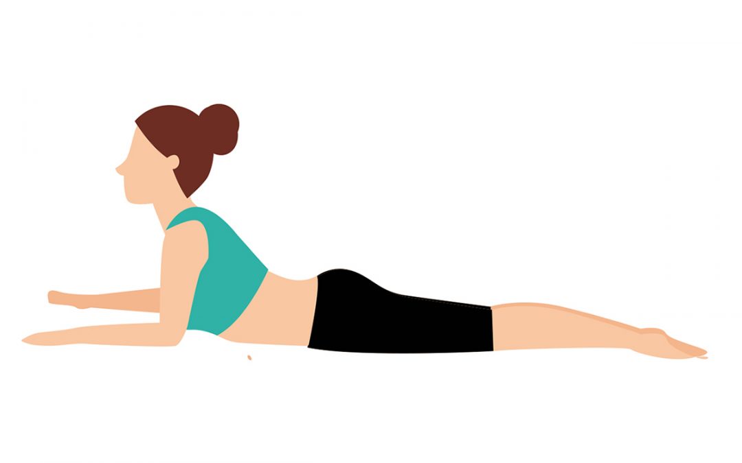 Yoga-Übung Seerobbe