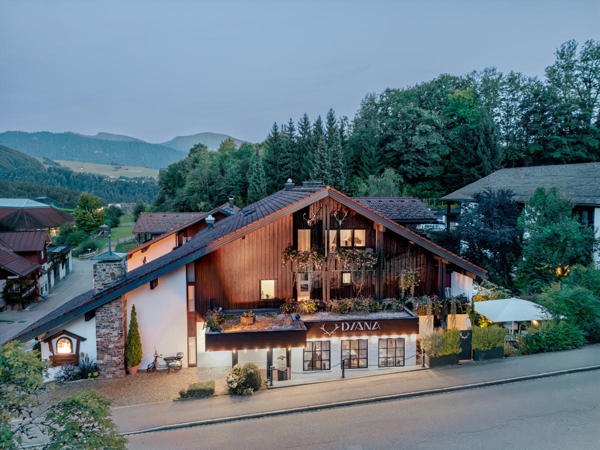 Europa, Deutschland, Bayern, Allgaeu, Oberstaufen, Diana Naturpark Hotel