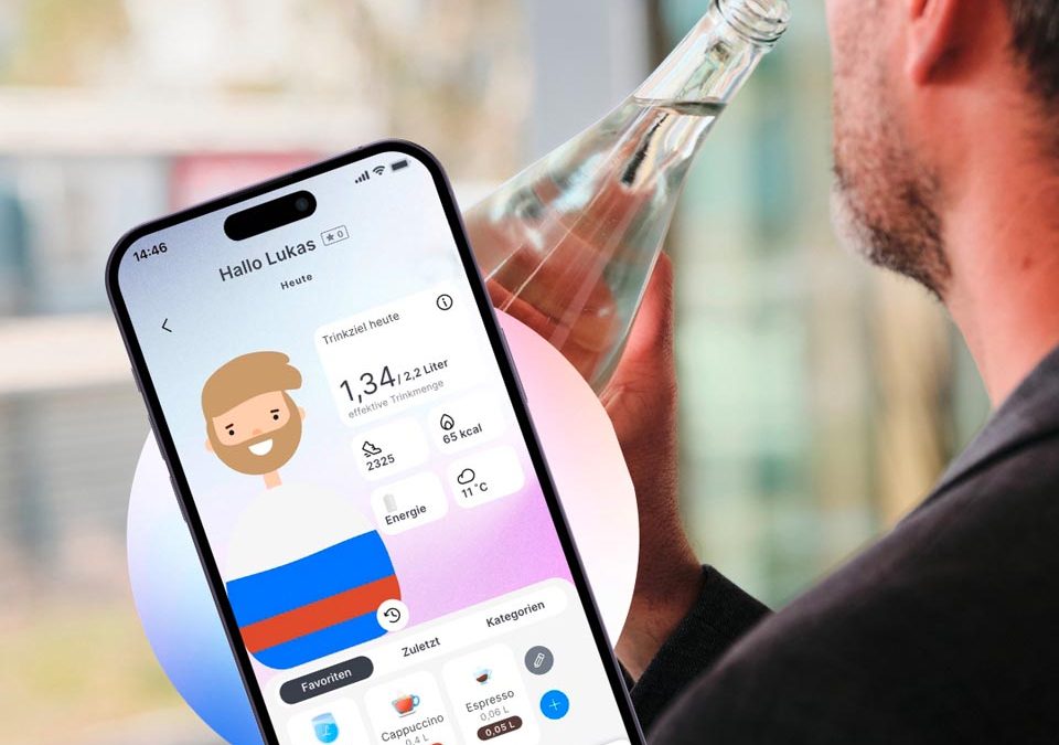 Leichter mehr Wasser trinken